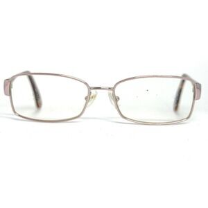 Versace MOD 1177 1056 Eyeglasses Pink Tortoise Shell‎ Rectangular Frames Italy